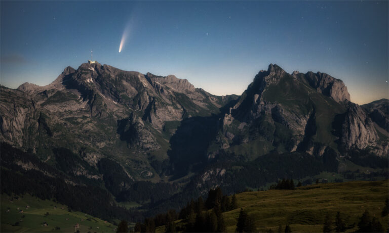 Wie fotografiert man den Kometen Neowise