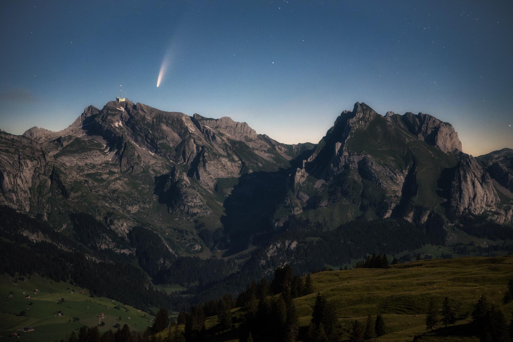 Wie fotografiert man den Kometen Neowise